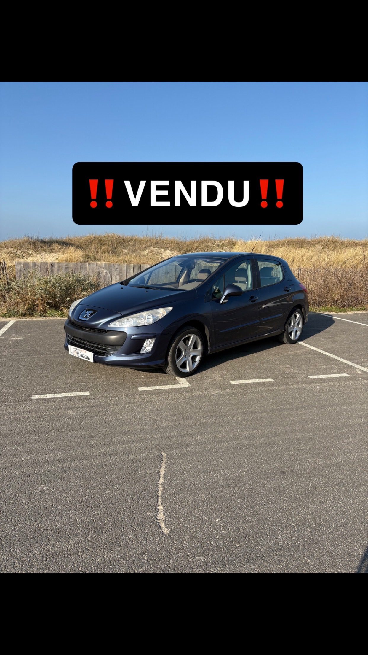 VENDU Peugeot 308 2.0hdi