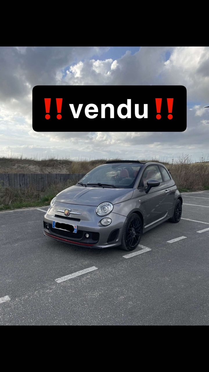 Magnifique Fiat 500C Cabriolet.